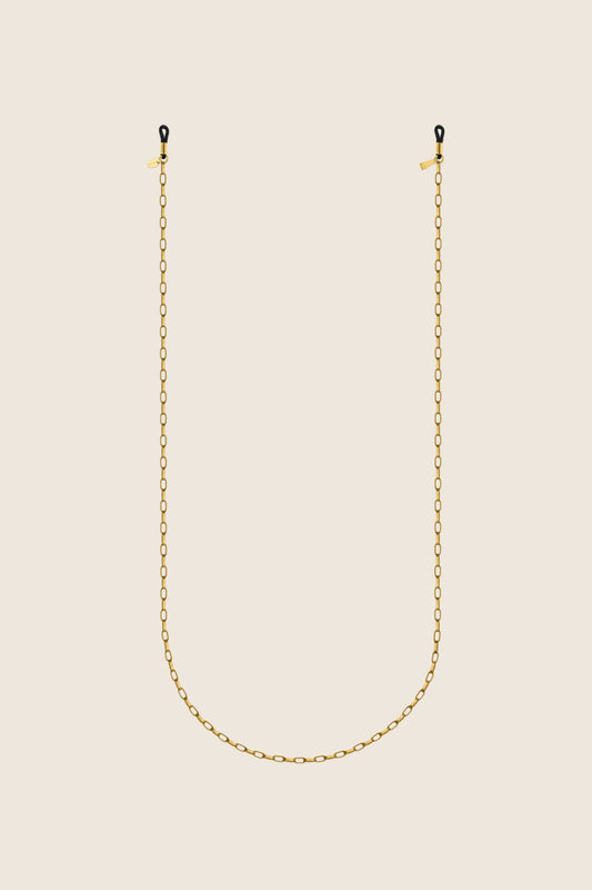 łańcuszek do okularów ze złoconego srebra 925 LENS I polska biżuteria UMIAR