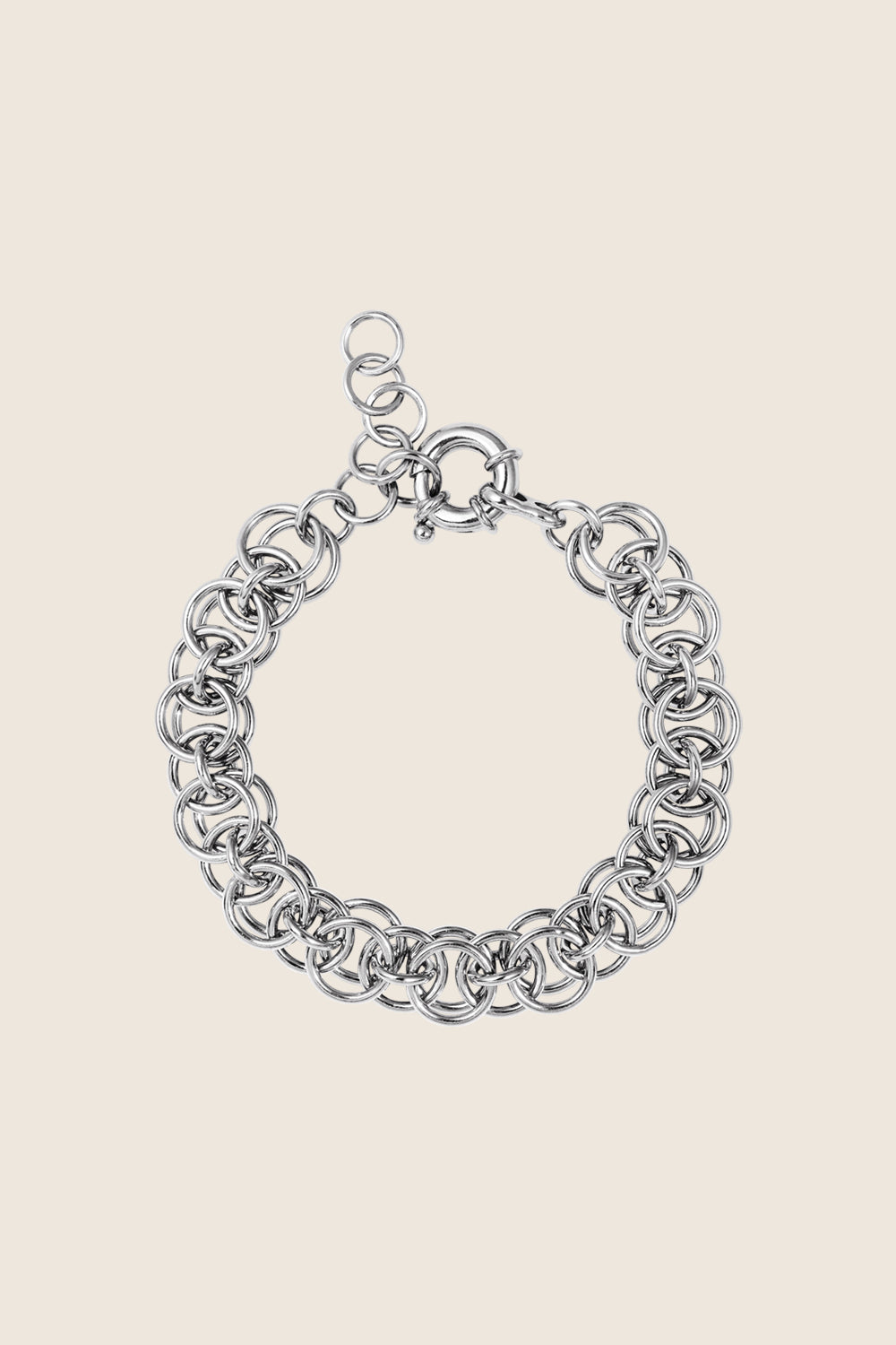 bransoletka łańcuch RICA srebro 925 polska biżuteria UMIAR ręcznie robiona