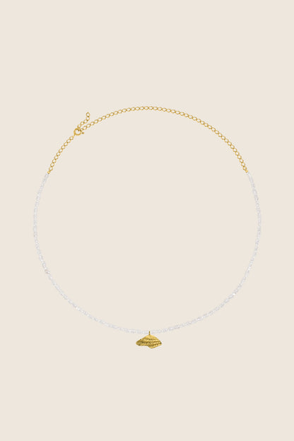 naszyjnik perły zawieszka ze złoconego srebra BACCA I MARE polska biżuteria UMIAR