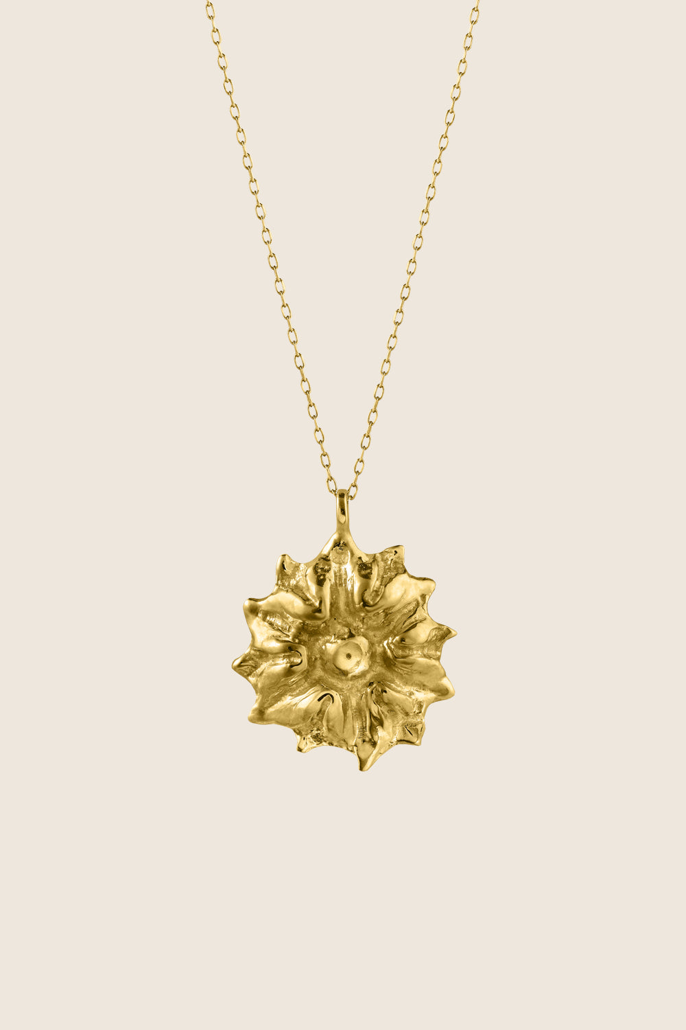 naszyjnik kwiat zawieszka złocone srebro BELLIS biżuteria UMIAR