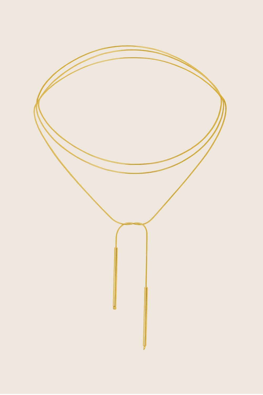 naszyjnik długi łańcuszek złocone srebro 925 LACA TOTUS biżuteria UMIAR