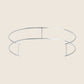minimalistyczny naszyjnik obręcz choker srebro 925 ORA DIVES biżuteria UMIAR