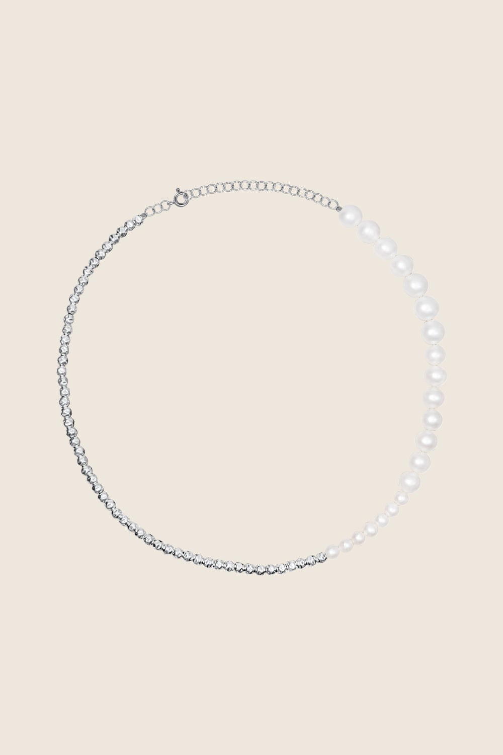 naszyjnik perły naturalne koraliki srebro 925 VARIA biżuteria UMIAR