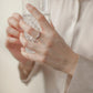 srebrna obrączka fala RIGO pierścionek srebro 925 biżuteria UMIAR