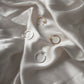 minimalistyczne kolczyki koła ACTA MINI srebro 925 polski design UMIAR biżuteria