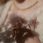 pierścionek kwiat złoto 585 BELLIS polska biżuteria artystyczna UMIAR