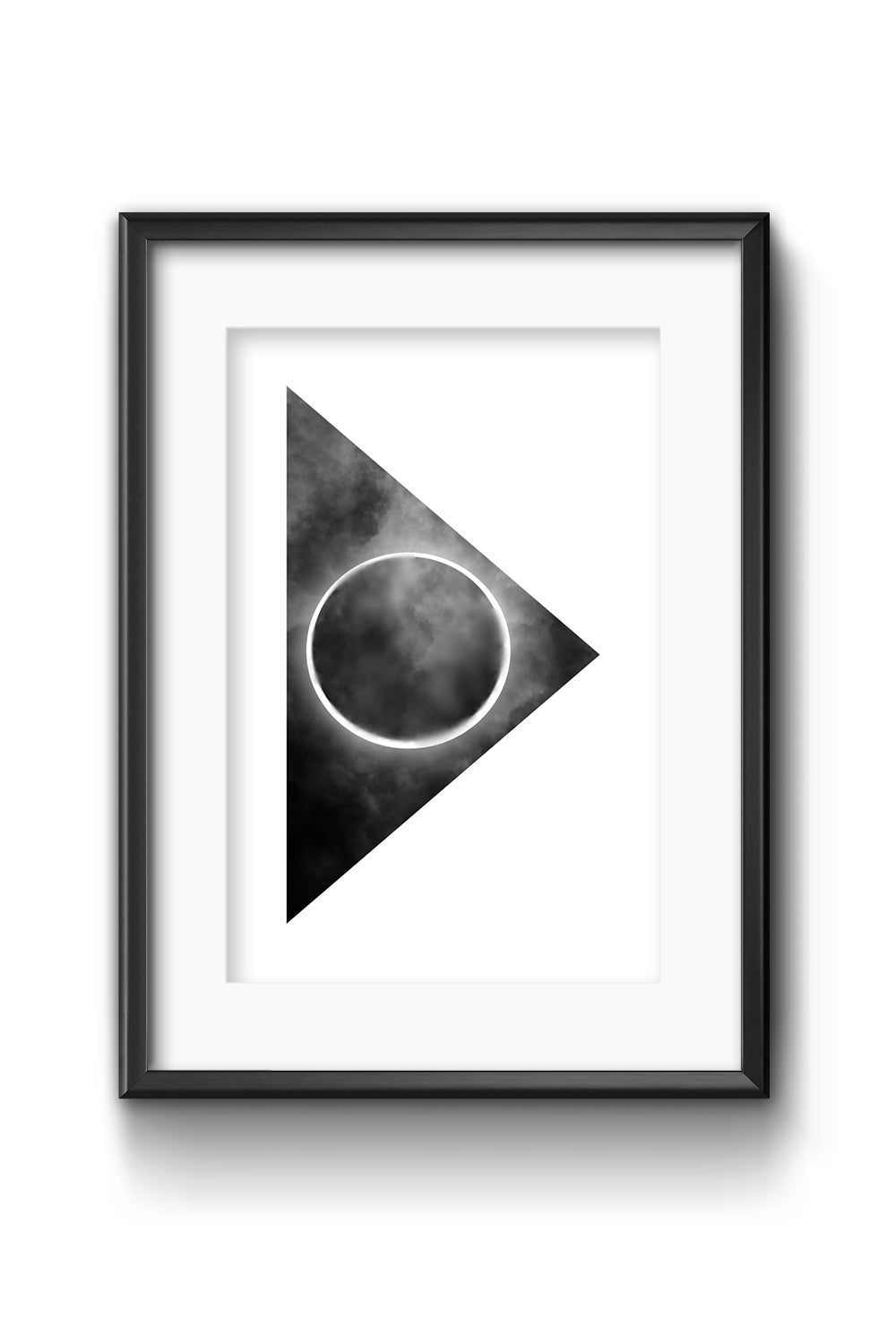 plakat księżyc grafika artystyczna polska urządzanie domu home decor